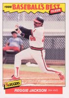 1986 Fleer Baseball's Best #18 Reggie Jackson Baseball Card