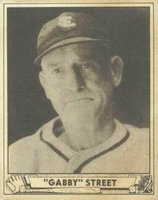 1940 Play Ball #169 Gabby Street Baseball Card