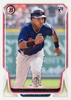2014 Bowman #176 Jose Ramirez Baseball Card