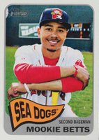 2014 Topps Heritage Minor League #217 Mookie Betts Baseball Card