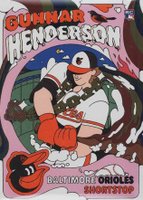 2023 Topps PROJECT100 #77 Gunnar Henderson Baseball Card