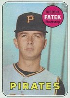 1969 Topps #219 Freddie Patek Baseball Card