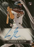 2024 Topps Chrome Black Autographs #LB Lawrence Butler Baseball Card
