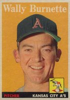 1958 Topps #69 Wally Burnette Baseball Card