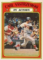 1972 O-Pee-Chee #38 Carl Yastrzemski In Action Baseball Card