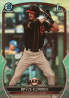 2023 Bowman Draft #BDC107 Bryce Eldridge Chrome-Lunar Glow Baseball Card