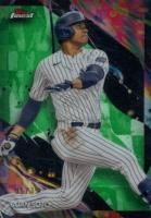 2024 Topps Finest #119 Juan Soto Green Refractor Baseball Card