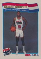 1991 Hoops McDonald's  #54 Magic Johnson Basketball Card