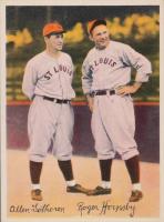 1936 R312 # Rogers Hornsby/Allen Sothoron Correct spell Sothoron Baseball Card