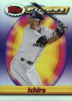2021 Topps Finest Flashbacks #211 Ichiro Refractor Baseball Card