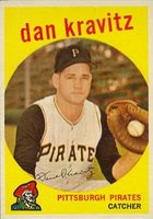 1959 Topps #536 Dan Kravitz Baseball Card