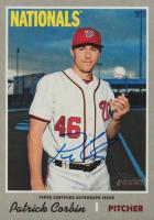 2019 Topps Heritage Real One Autographs #PC Patrick Corbin Baseball Card