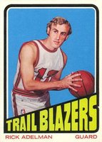 1972 Topps #117 Rick Adelman Basketball Card