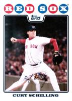 2008 Topps #550 Curt Schilling Baseball Card