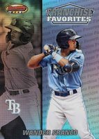 2020 Bowman's Best 2000 Franchise Favorites #FFAWF Wander Franco Baseball Card