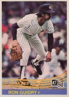 1984 Donruss #173 Ron Guidry Baseball Card