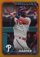 2024 Topps #200 Bryce Harper Gold Foil Baseball Card