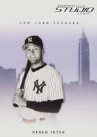 2005 Studio #190 Derek Jeter Baseball Card
