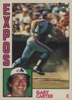 1984 Topps Tiffany #450 Gary Carter Baseball Card