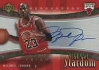 2004 Upper Deck Trilogy Signs Of Stardom  #SI-MJ Michael Jordan Basketball Card