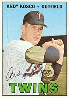 1967 Topps #366 Andy Kosco Baseball Card
