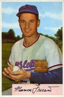 1954 Bowman #3 Marion Fricano Baseball Card