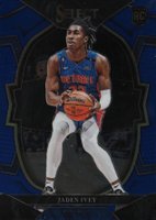2022 Panini Select #87 Jaden Ivey Blue Basketball Card