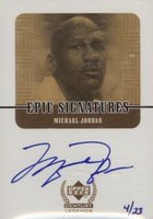 1999 Upper Deck Century Legends Epic Signatures #MJ Michael Jordan Basketball Card