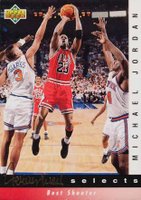 1992 Upper Deck Jerry West Selects #JW1 Michael Jordan Basketball Card