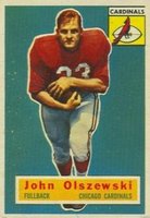 1956 Topps #106 John Olszewski Football Card