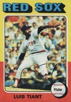 1975 Topps #430 Luis Tiant Baseball Card