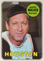 1969 Topps #633 Harry Walker Baseball Card