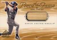 2001 SP Game Bat Piece of the Game #DE Darin Erstad Baseball Card