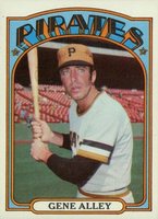 1972 Topps #286 Gene Alley Baseball Card