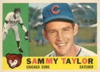 1960 Topps #162 Sammy Taylor Baseball Card