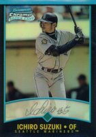 2001 Bowman Chrome  #351 Ichiro Suzuki Japanese Baseball Card