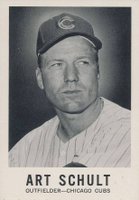 1960 Leaf #123 Art Schult Baseball Card