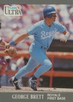 1991 Ultra  #144 George Brett Baseball Card