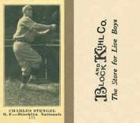 1916 Block & Kuhl (1916) #171 Charles Stengel Baseball Card