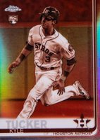 2019 Topps Chrome #39 Kyle Tucker Running-Sepia Refractor Baseball Card