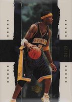 2003 Upper Deck Exquisite Collection #13 Jermaine O'Neal Gold Basketball Card