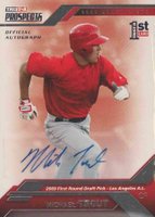 2009 Tristar Prospects Plus #20 Mike Trout Autograph Baseball Card