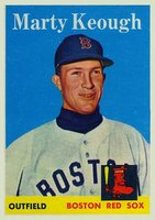 1958 Topps #371 Marty Keough Baseball Card
