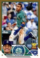 2023 Topps #330 Julio Rodriguez Gold Baseball Card