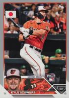 2023 Topps Baseball Japan Edition #172 Kyle Stowers Platinum 1/1 Baseball Card