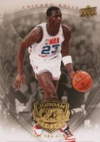 2009 Upper Deck Jordan Legacy Gold #7 Michael Jordan Basketball Card