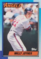 1990 Topps #525 Wally Joyner Baseball Card