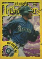 1996 Finest #135 Ken Griffey Jr. Refractor w/Coating Baseball Card