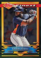 2021 Topps Finest Flashbacks #139 Yordan Alvarez Baseball Card