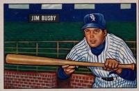 1951 Bowman #302 Jim Busby Baseball Card